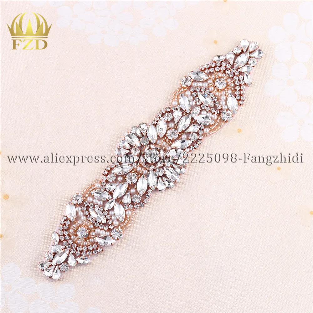 FZD 1 шт. ручная работа утюгом горячей фиксации Серебряная прозрачная пришивная