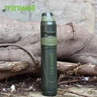 Miniwell, портативный Водоочиститель, удобная Военная фильтрация излишков воды