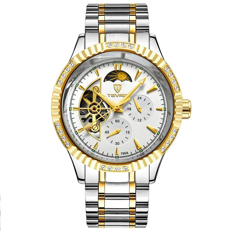 

Mechanical Watch Top Brand Luxury Men's Watch Fashion Automatic Mechanical Watches Men's Casual Waterproof Sports Watches Men