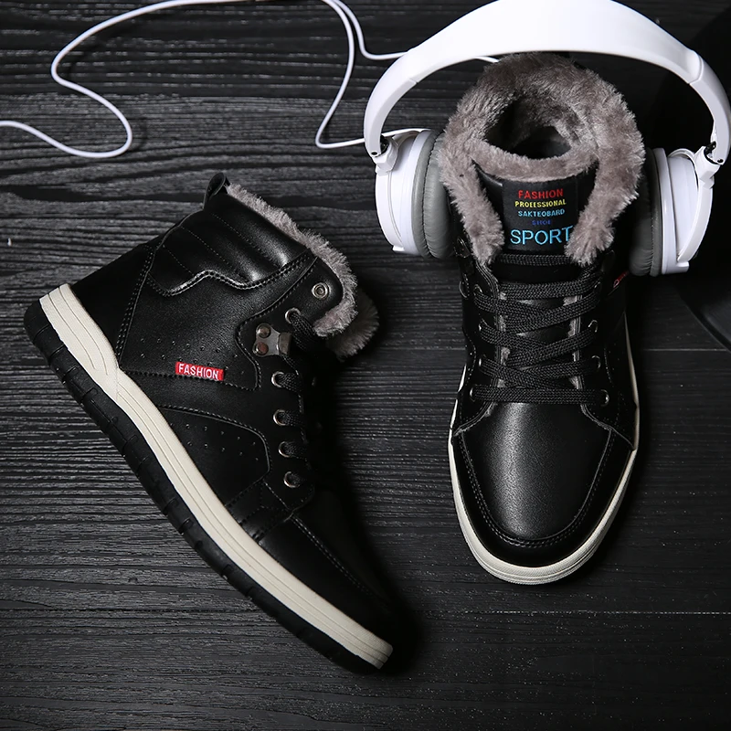 

Мужские повседневные кожаные ботинки Sapato, Зимняя мужская обувь, повседневные мужские рабочие снежные ботинки, кроссовки Челси, ковбойские ...