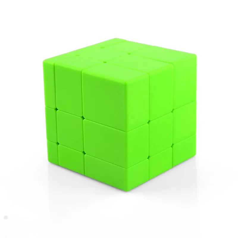 Qiyi магический куб зеркало 3x3 головоломки игрушки красочные Развивающие игрушки для детей, взрослых, выделите Стикеры высокое качество