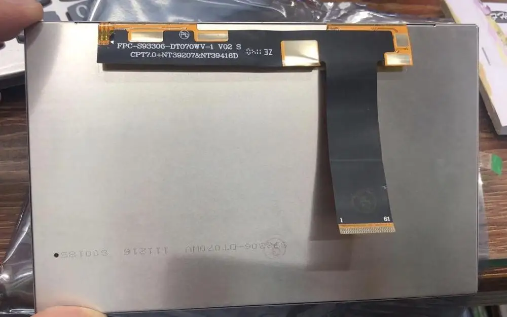 FPC-S93306-DT070WV-1 ЖК-дисплей экран для ZTE планшет V9