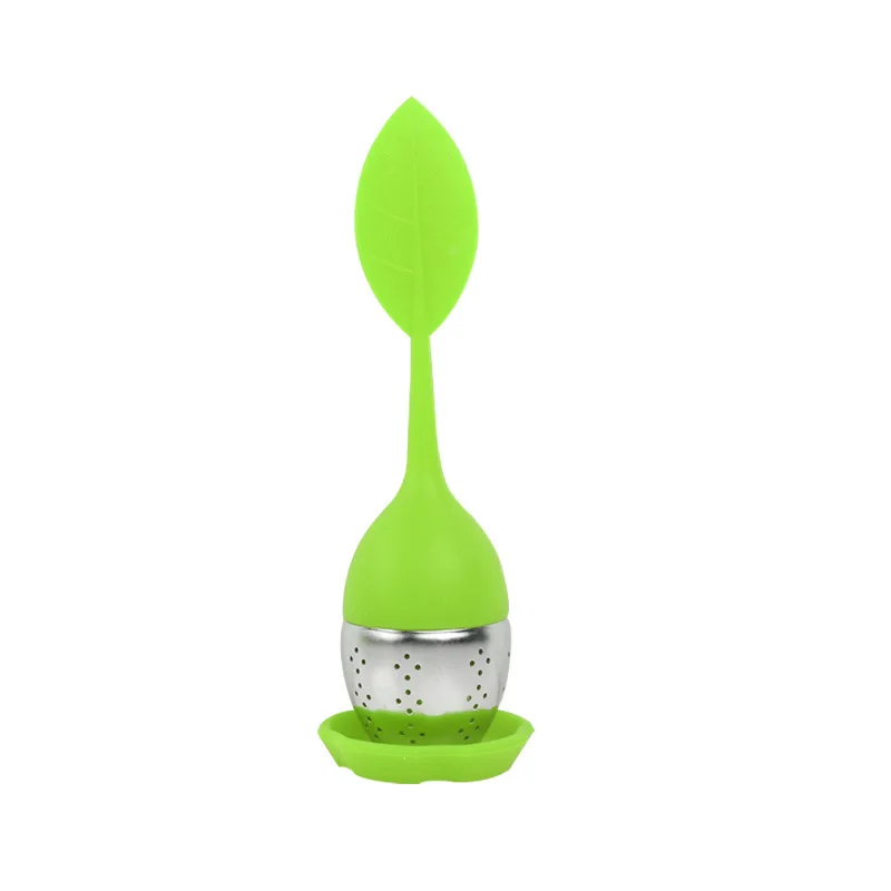 

12pcs Tea Infuser Stainless Steel Tea Ball Leaf Tea Strainer For Brewing Device Herbal Spice Filter With Silicone Handle