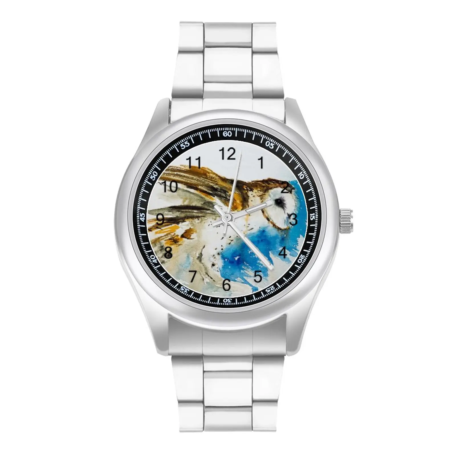 

Owl Quartz Watch Design Original Wrist Watch Steel New Fishing Lady Wristwatch