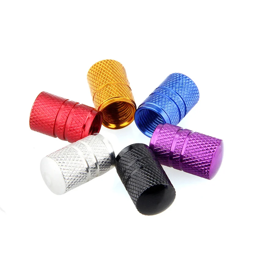 

KUKAKEY Car Tyre Wheel Valve Cap Alloy Tire Tubeless Air Valve Stem Caps For Car Moto Bike Dustproof caps Anti Theft
