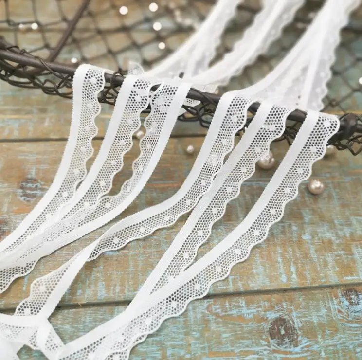 10 м/лот горячая Распродажа белый розовый синий африканская эластичная кружевная