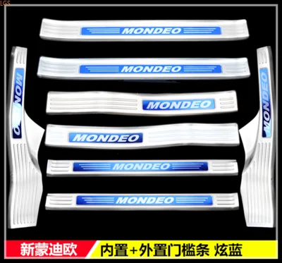 

For Ford Mondeo 2013-2019 stainless steel Threshold guard Trunk threshold guard Anti-scratch protection car accessories