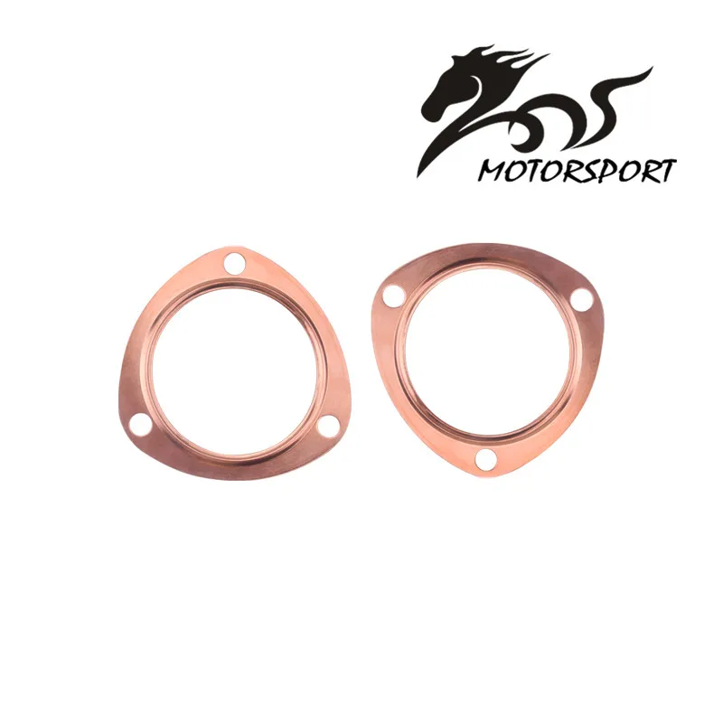 Новинка 2 5 дюйма/3 дюйма Медный Коллектор выхлопных газов прокладки