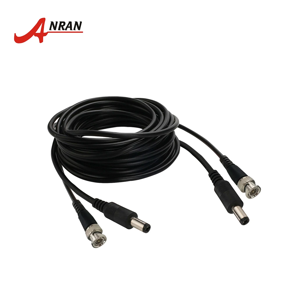 ANRAN 18 м/30 м/50 м источник питания и BNC удлинитель лучшее качество кабель 2 в 1 камера