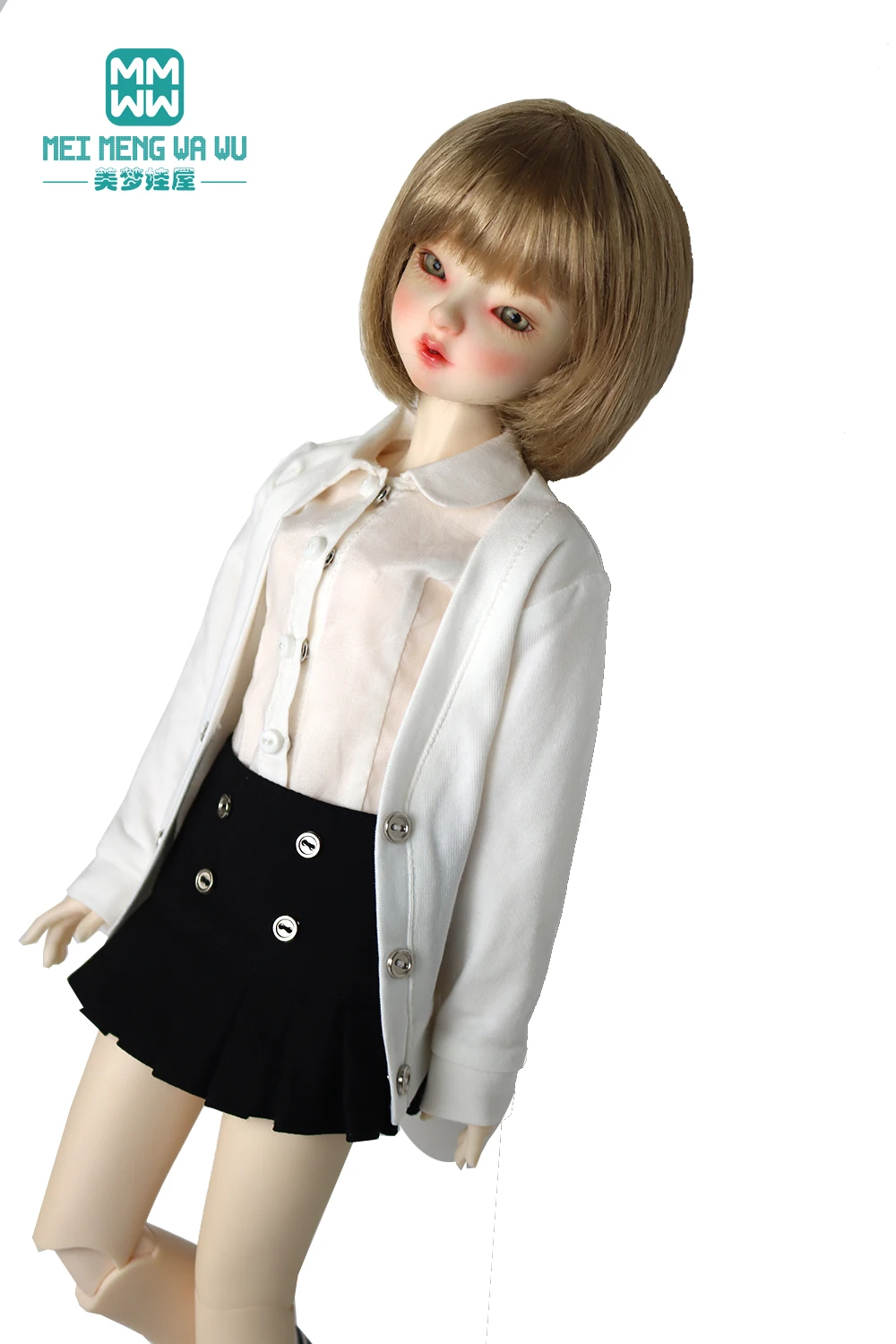 Одежда для куклы BJD подходит 40-65 см 1/4 1/3 SD MSD модная плиссированная юбка в