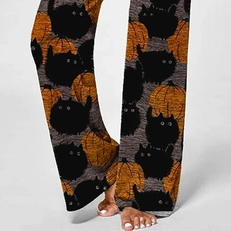 

Casual Woman Pant Wide-leg Trouser Female Loose Pants Women