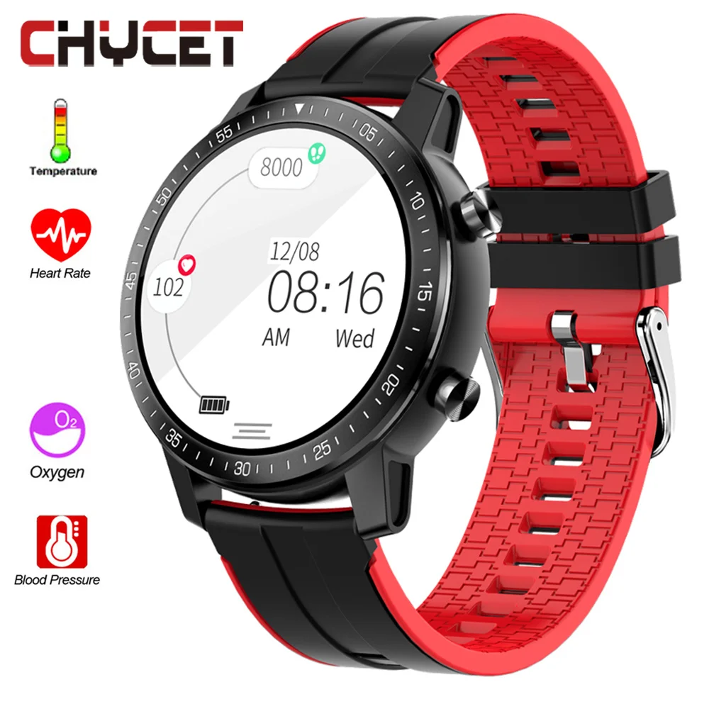 

NEW Full Touch Smart Watch Men Women Blood Pressure Heart Rate Sport Fitness Tracker Watches Waterproof Electronic Smartwatch