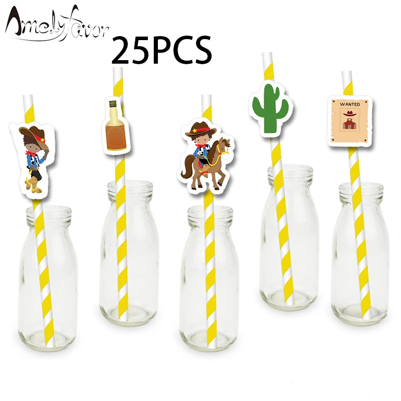 

Пригласительные открытки в ковбойском стиле Amelyfavor 16 шт.