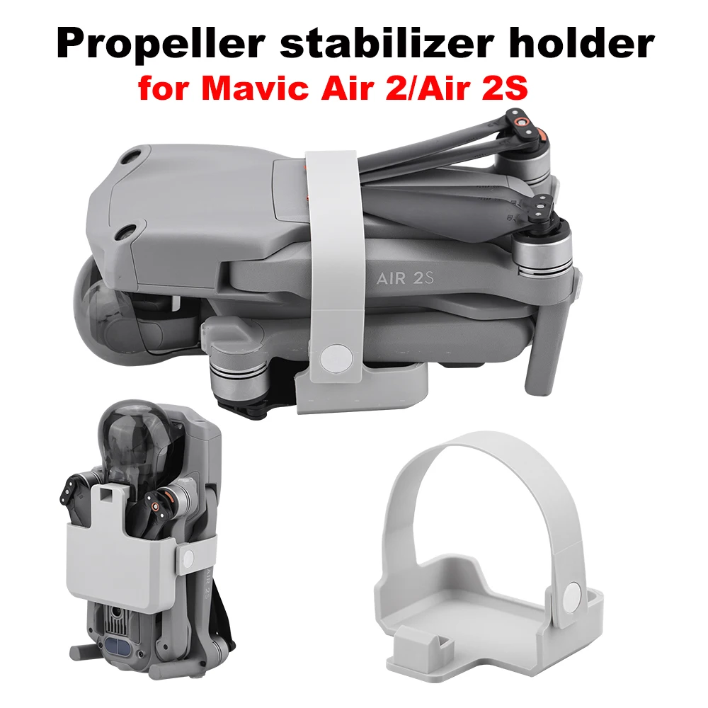 For DJI Air 2S Mavic Air 2 Drone PropellProtector Propellers Fixed Holder for DJI Mavic Air 2/2S Propeller Blade Stabilizer Fixer Mount for Mavic Air 2 Drone AccessoryProtector Propellers Fixed Holder for DJI Mavic Air 2/2S Propeller Blade Stabilizer Fixer Mount for Mavic Air 2 Drone Accessory