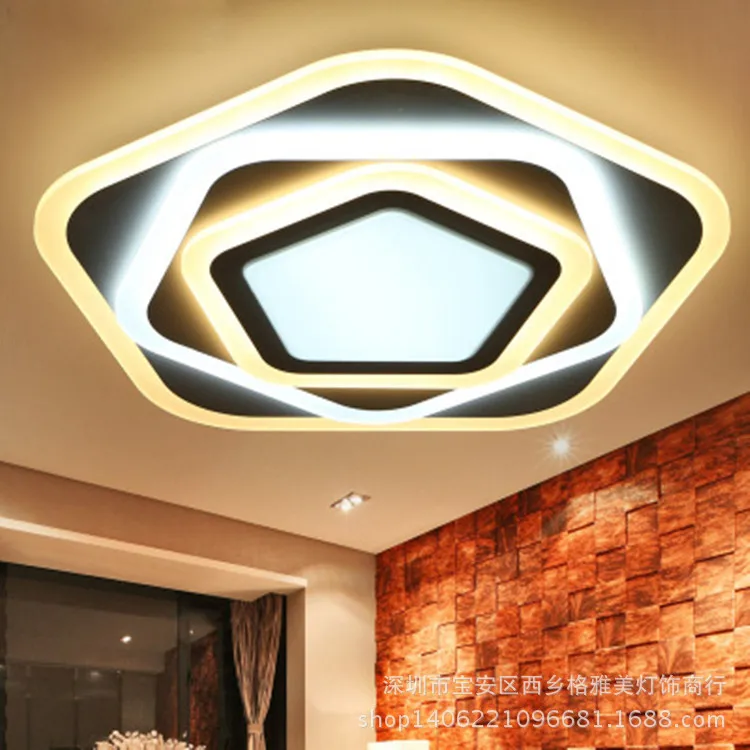 

nordic led ceiling light living room bedroom Ceiling Lamp Fixtures Bedside Aluminum home decoration kitchen fixtures