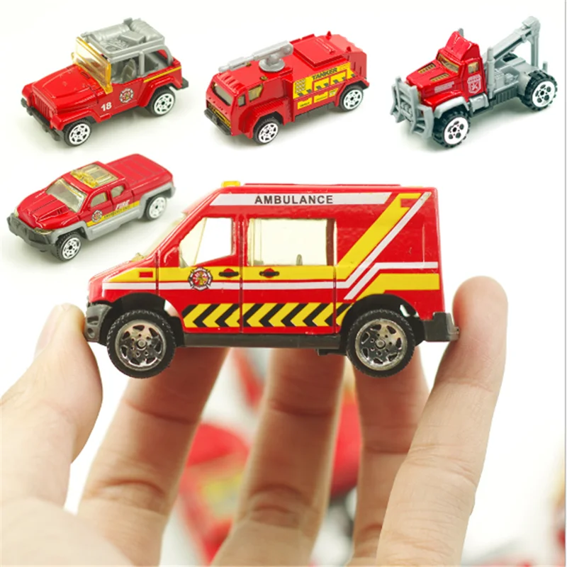 Автомобиль для мальчиков интерактивный пожарный автомобиль из сплава игрушки