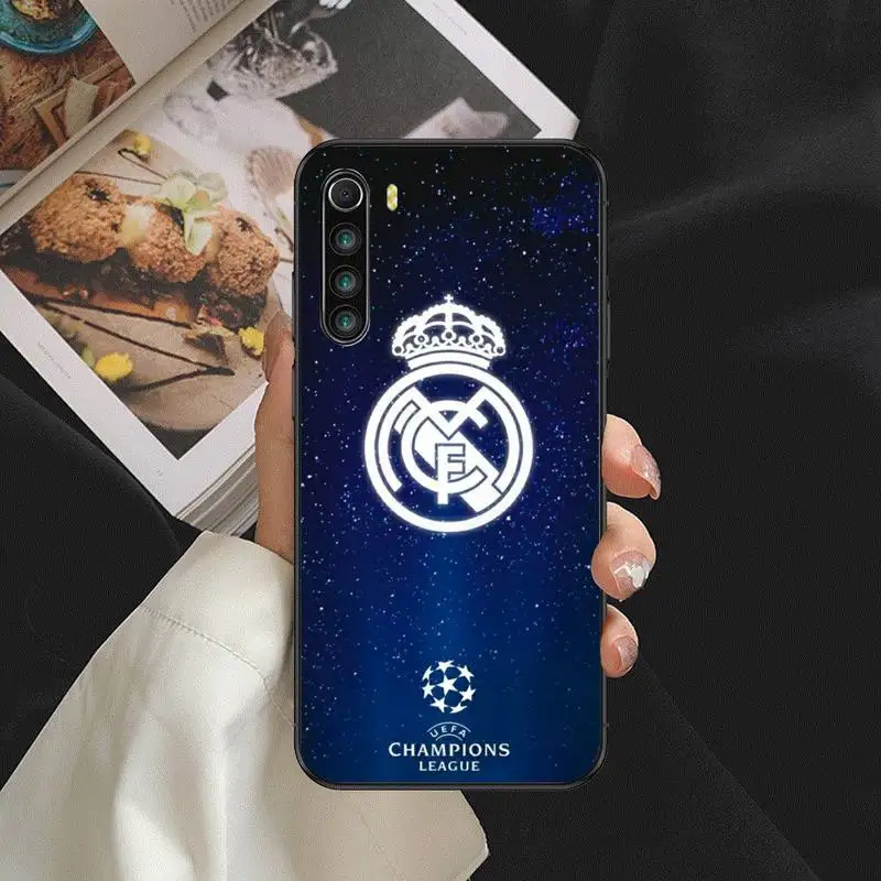 

Real Madrid Club Phone Case For Huawei P Y Nova mate 20 30 10 40 pro lite smart Cover Fundas Coque