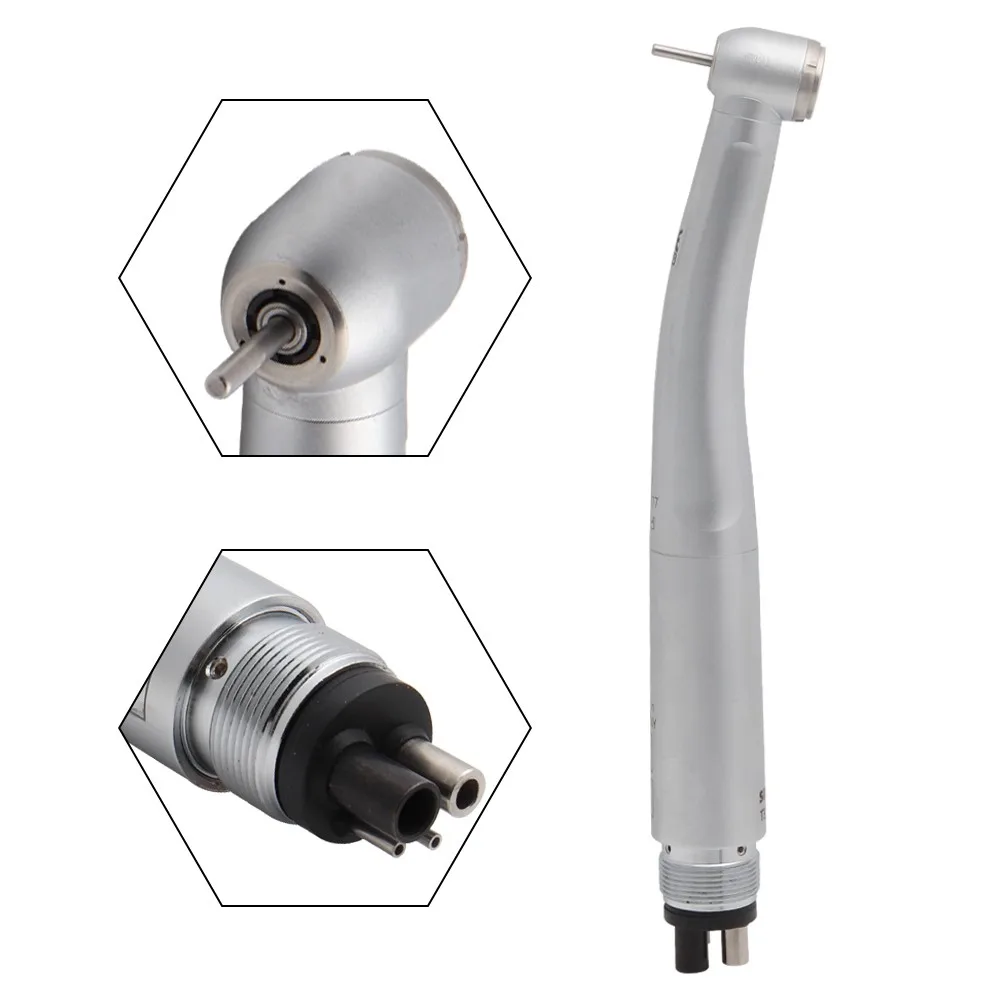 T3 Style Dental High Speed Handpiece Air Turbine Dental Handpiece Triple Water Spray Standard SU Midwest 4 Hole