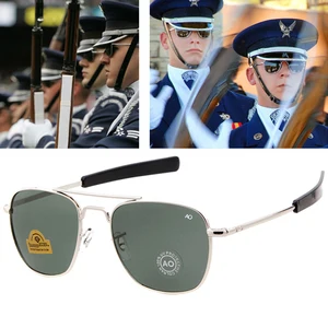 Men luxury Brand Designer Sun Glasses Vintage fashion Aviation AO Sunglasses For Male American Army  in India