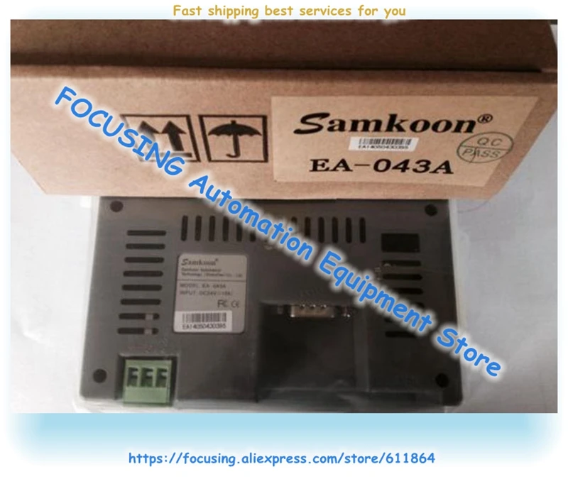 Samkoon HMI 5,5-дюймовый телефон с сенсорным экраном 4,3*480, Новый в коробке, бесплатная доставка