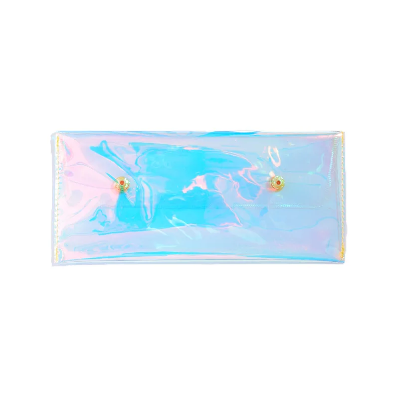 Переливающийся лазерный пенал качественные школьные принадлежности из ПВХ Bts