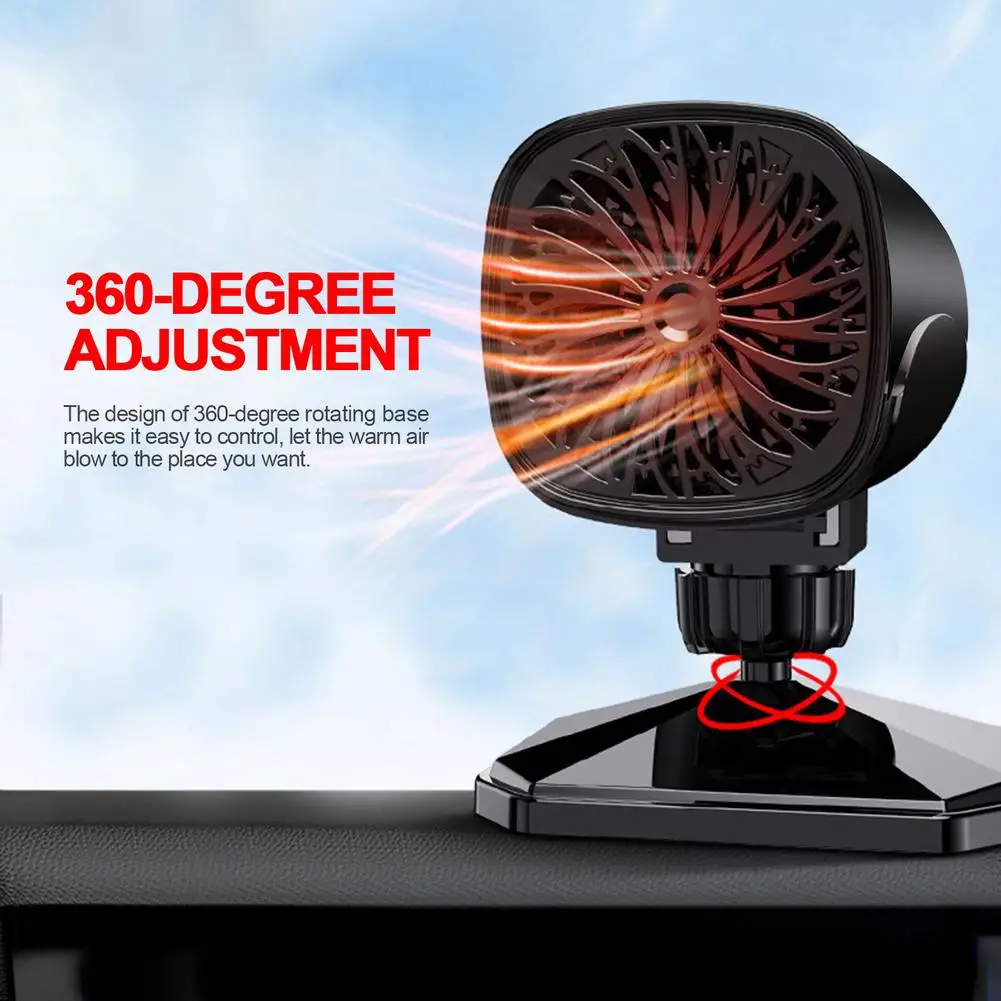 Портативный обогреватель лобового стекла 120 Вт 360 в