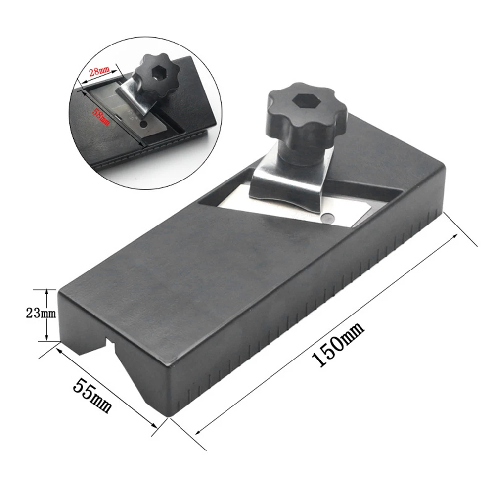 

1pc Woodworking Planer Gypsum Board Chamfering Gypsum Board Trimming 45 Degree Bevel Planer Hand Planer Carpenter Tool