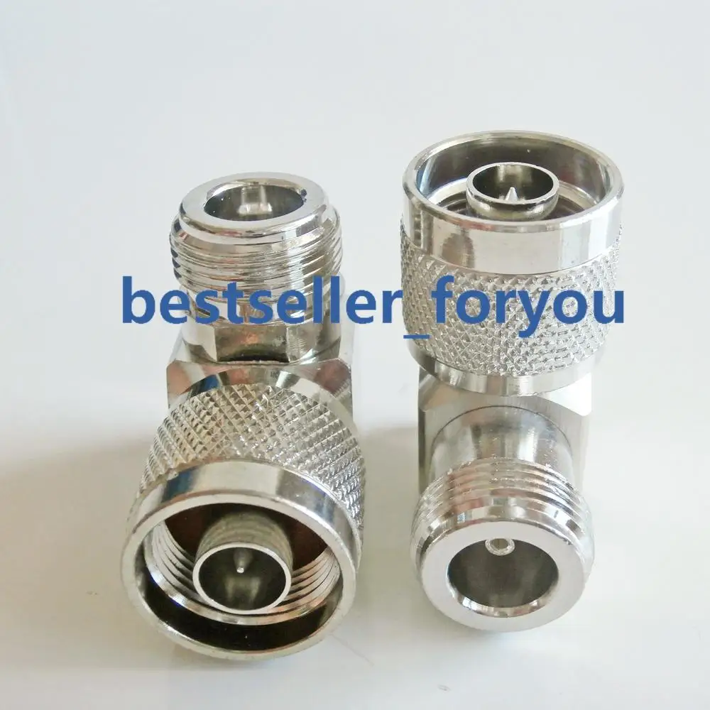 

1X N Male To N Female Jack Right Angle 90 Degree RF Coaxial Connector Adapter