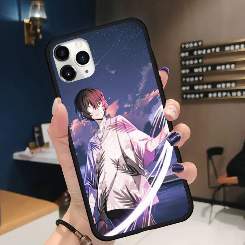 

bungou stray dogs Phone Case for iPhone 11 12 pro XS MAX 8 7 6 6S Plus X 5S SE 2020 XR mini Funda