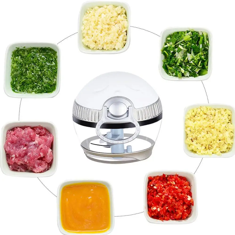 Ручной кухонный измельчитель LMETJMA KC0325 мини для овощей чеснока лука мяса