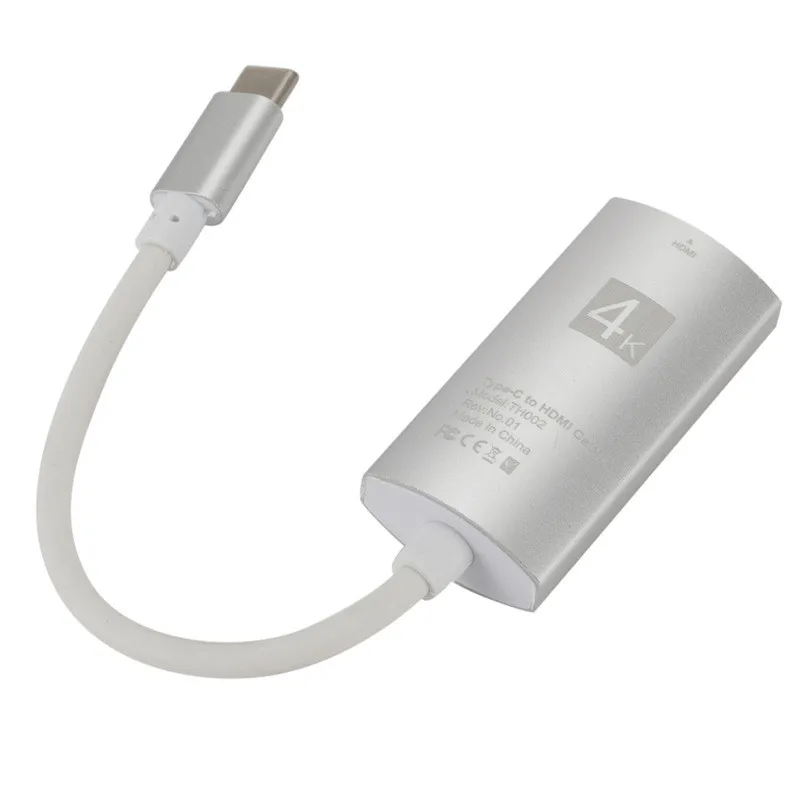 2 в 1 USB-C 3,1 type C к HDMI адаптер Поддержка 4K конвертер Кабель-адаптер HDMI кабель для ПК samsung Galaxy Note8 S8 Macbook