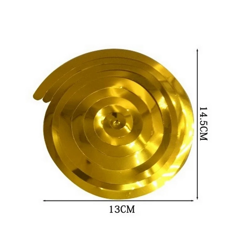 6 штук упак. спиральные ПВХ украшения для вечеринок сцена оформление свадьбы и