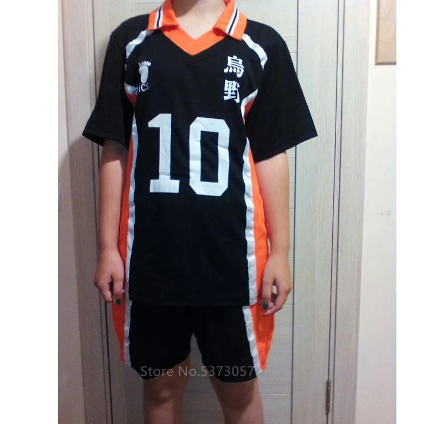 9 видов стилей Haikyuu Cosplay Костюм Karasuno High School волейбольный клуб Hinata Shyouyou спортивная