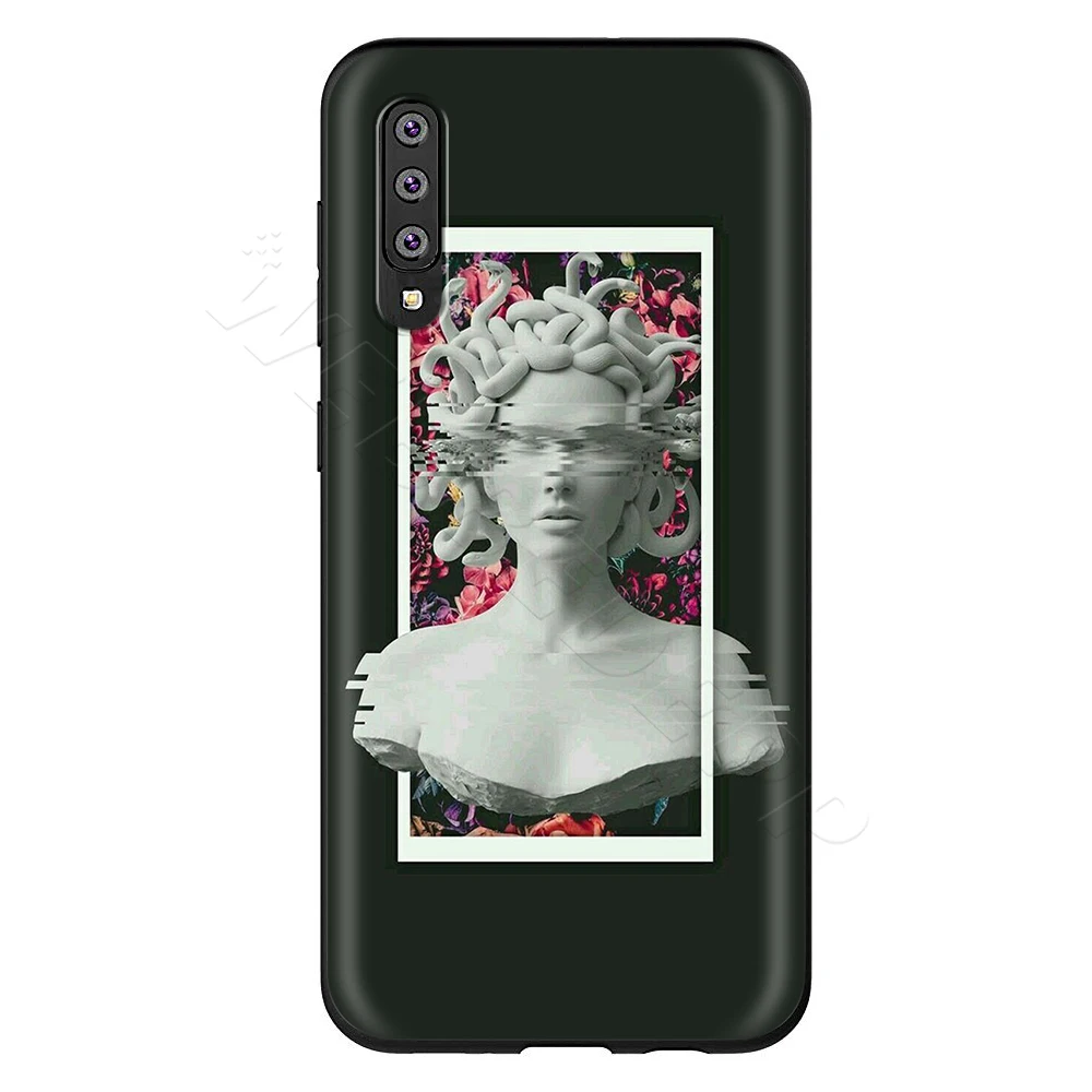 Webbedepp David статуи искусство чехол для samsung Galaxy S7 S8 S9 S10 Edge Plus Note 10 8 9 A10 A20 A30 A40 A50 A60 A70