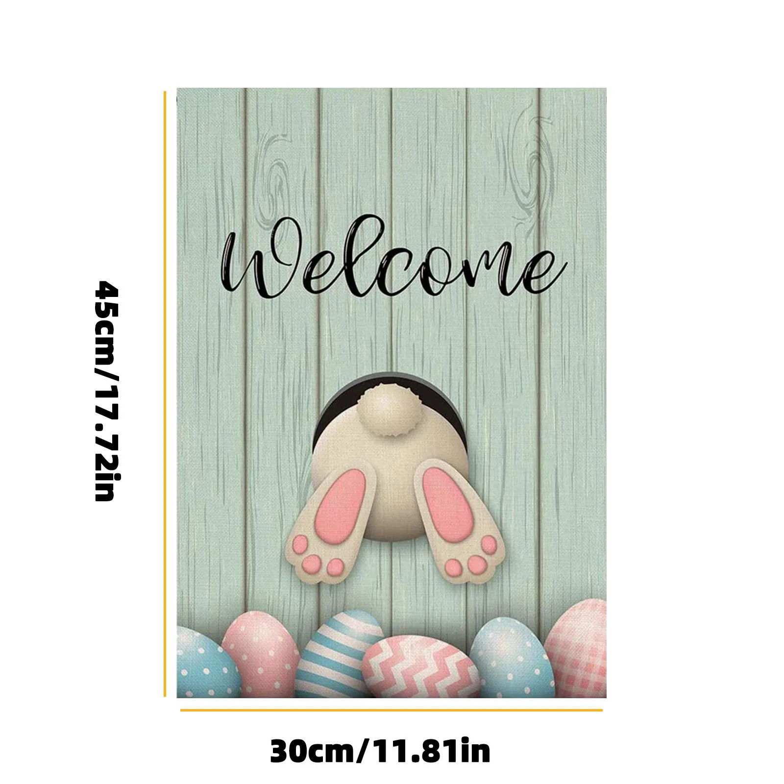 

Garden Decoration Easter Garden Flag Happy Easter Holiday Decoration Banner Home Decoration Outdoor House Flag Accessories