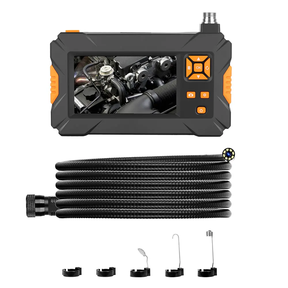 

4.3 Inch P30 8mm Handheld Endoscope Practical Endoscope Visual Ear Spoon Borescope Photos Monitoring