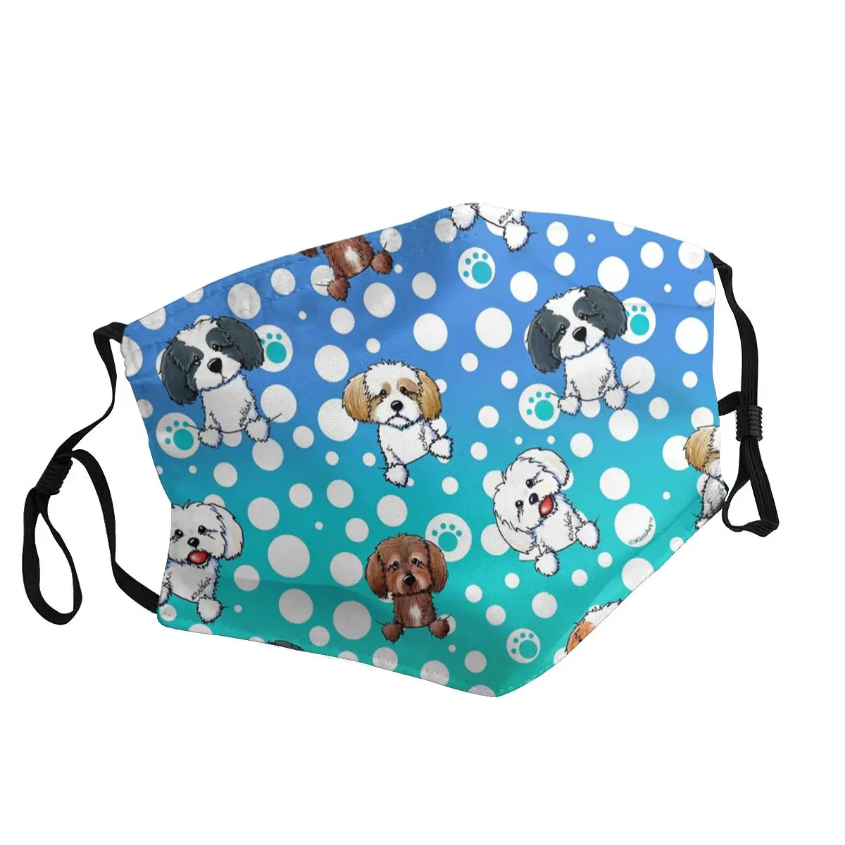 

Маска KiniArt Shih Tzus для защиты от пыли и смога