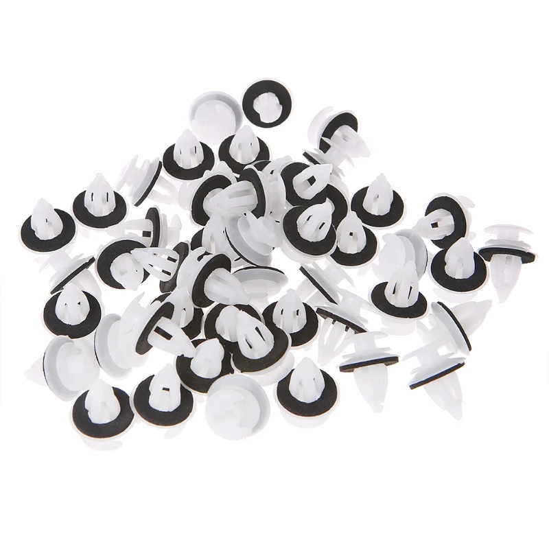 

50PC/Bag Door Panel Clips With Seal Ring for bmw E34 E36 E38 E39 E46 M3 M5 Z3 X5