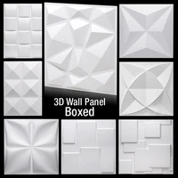30x30cm 3d wall stickers living room wallpaper mural bathroom kitchen accessories outdoor 3d tile panel mold plaster wall