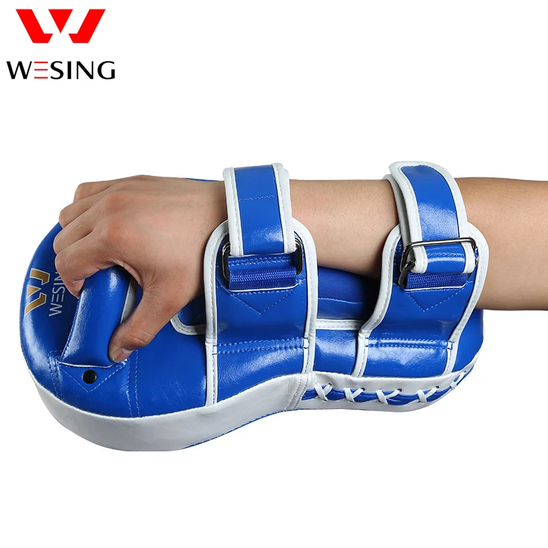 Расширенные изогнутые боксерские перчатки vesing тренировочные sanda ручная цель для