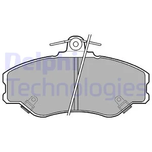 

DELPHI LP1599 BRAKE LINING ON HI.H100