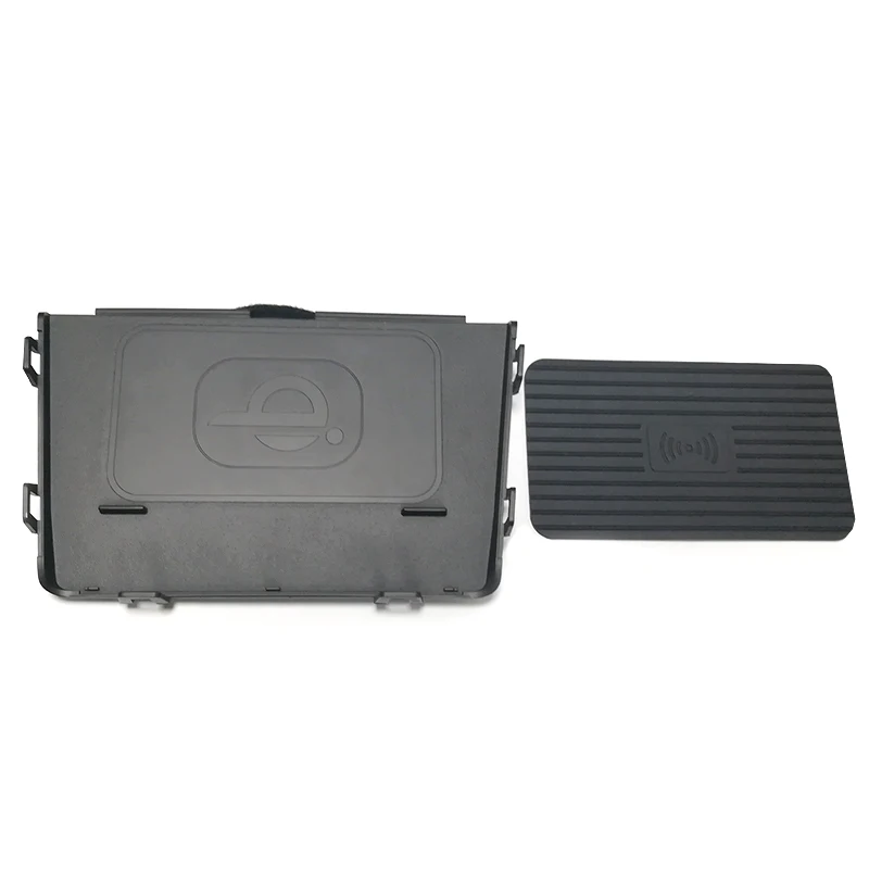 For VW Tiguan 14-18 Для Volkswagen Tiguan MK1- 10 Вт автомобильное беспроводное qi зарядное устройство Беспроводное зарядное устройство для мобильного телефона Быстрая зарядка пластина аксессуары - Название цвета: For VW Tiguan 14-18