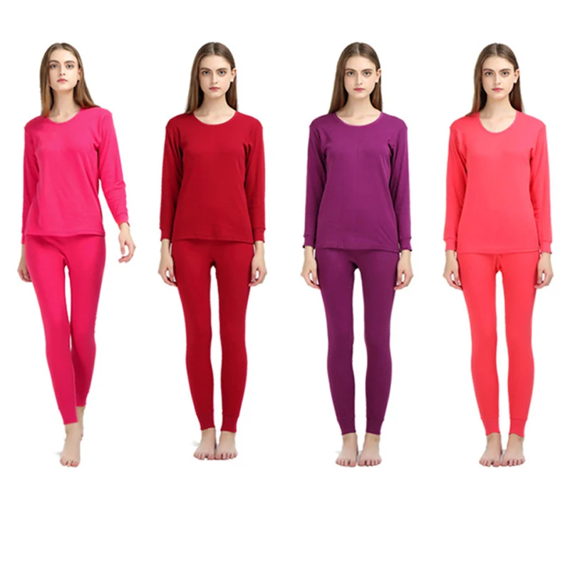 2019 Новое поступление тонкий хлопок Стиль Термальность комплект нижнего белья