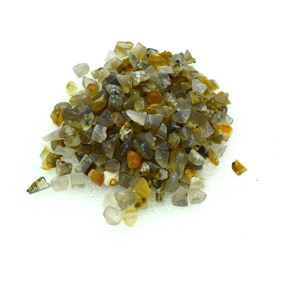 452g Natural Stone Agates For Vibratory Tumbler Jewelry Rotary Polishing Machine Media