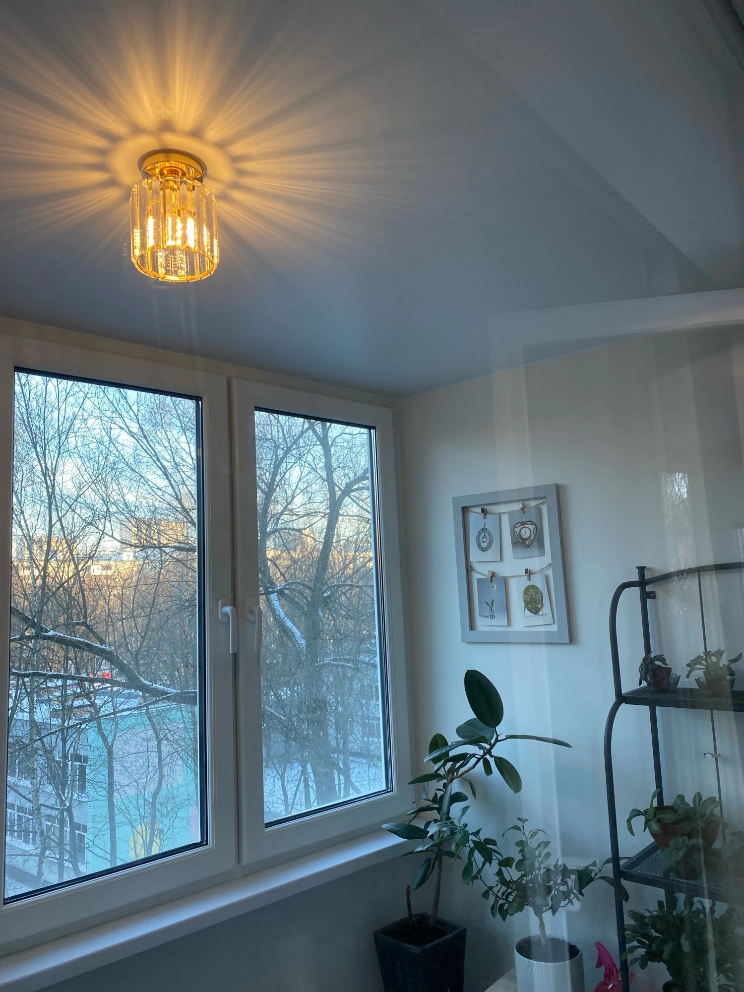 $20.40 Led Ceiling Lights Crystal Lampshade Balck Gold Plafonnier Living Room Bedroom Modern Round Square Decorative Ceiling Lamp E27