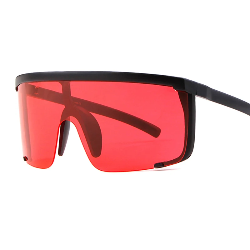 Негабаритная Защита от солнца солнцезащитные очки для женщин большой стиль