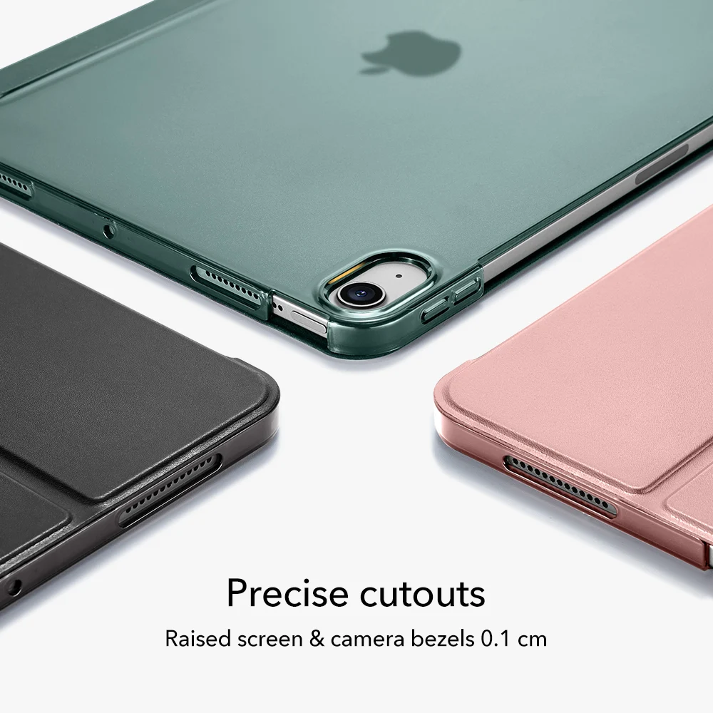 esr for ipad air 4 case for ipad air 2020 case trifold magnetic smart cover for ipad air 4 funda folio case and screen protector free global shipping