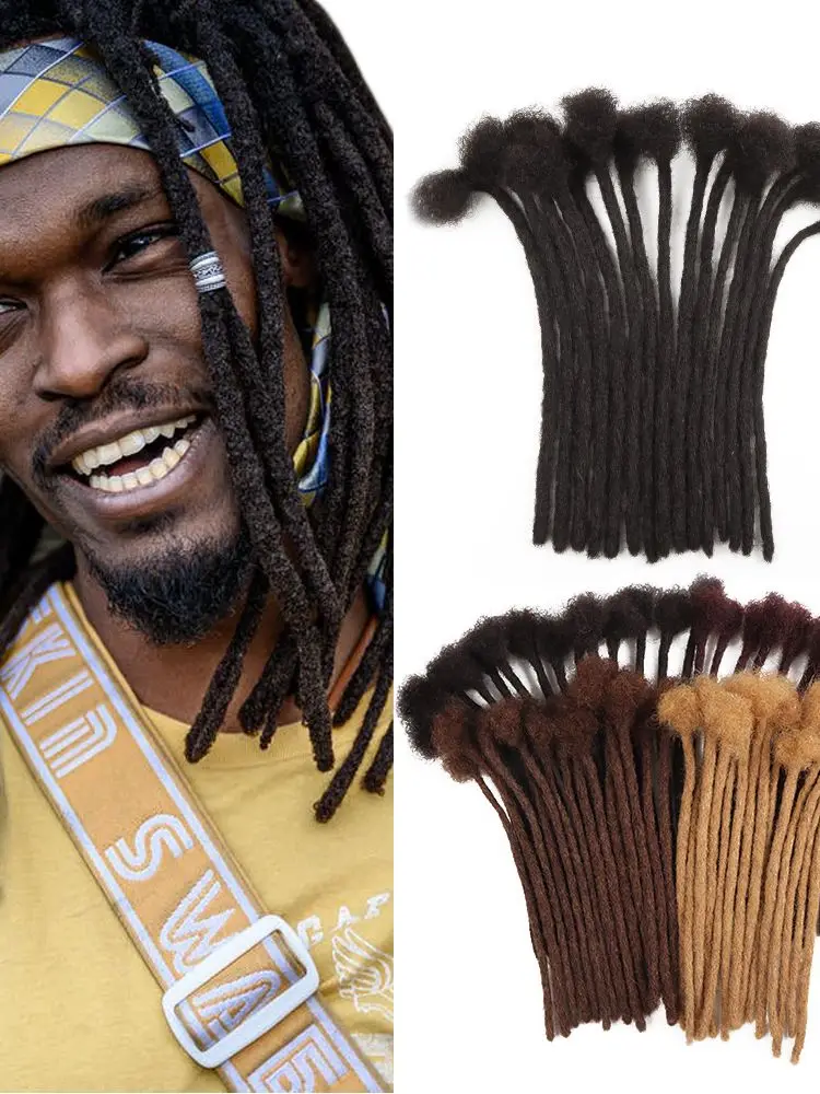 VAST Cheap Human Dreadlocks Hair Extension Wholesale Crochet Dreadlock Afro Kinky Human Locs Dreads Human Hair Handmade Loc Hair