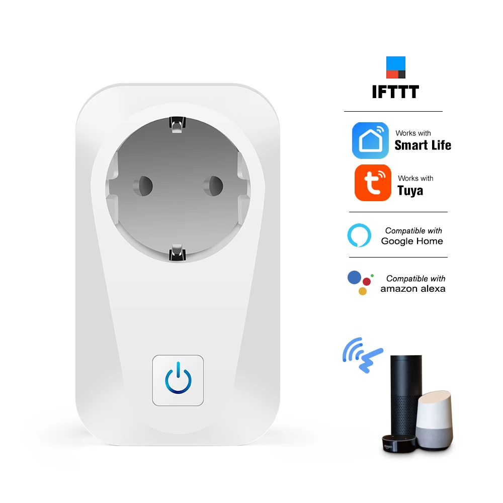 Умная розетка с Wi-Fi таймером и голосовым управлением | Электроника