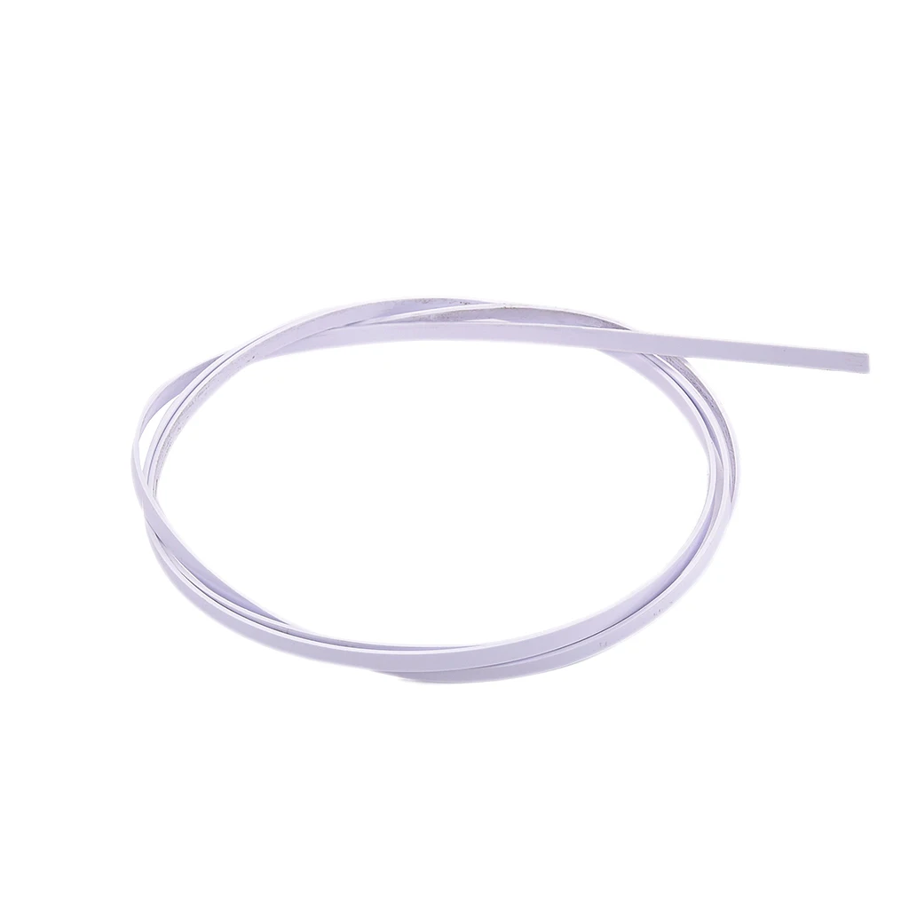 

Guitar Binding DIY Binding Purfling Strip Musical Instrument Accessory White 64.96x0.24x0.04inch